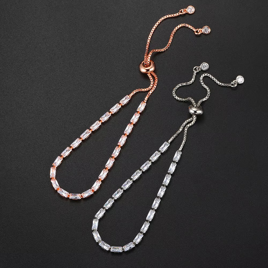 StoneAge Tennis-Armband, Bunt, Zirkonia, Roségold, Damen - Bild 1