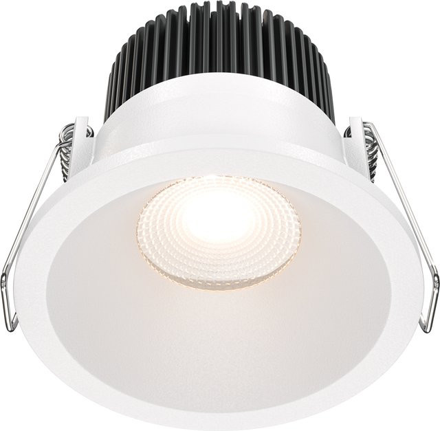 Technical Einbauleuchte Zoom Aluminium Weiß dimmbar IP65 GU10 - Bild 1