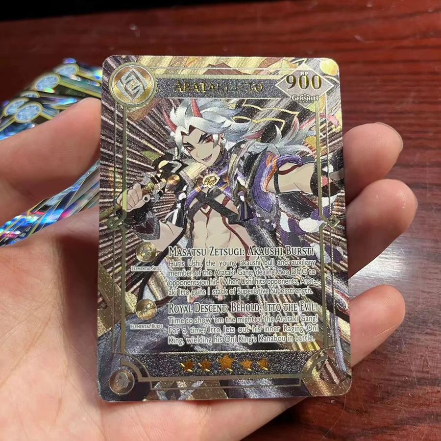 Genshin Impact Karte, TCG-Sammlung, Englisch, 60-teiliges Set - Bild 2