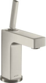 Hansgrohe Axor Citterio Einhebelmischer für das Waschbecken in Chrom mit Pin-Griff und Pop-up-Abfluss - Bild 1