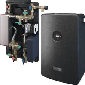 Oventrop Hauswasserstation Regumaq X-45, schwarz, B/T/H: 40 x 62,5 x 24 cm - Bild 1