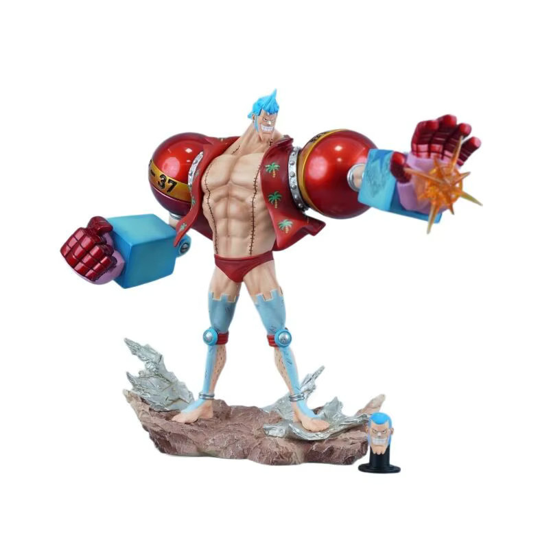 Bandai One Piece Franky Statue, Actionfigur, 30cm, Kunststoff - Bild 4