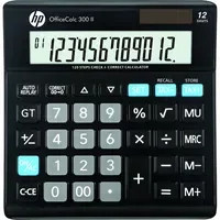 HP OfficeCalc 300 II Tischrechner in Schwarz - Bild 1