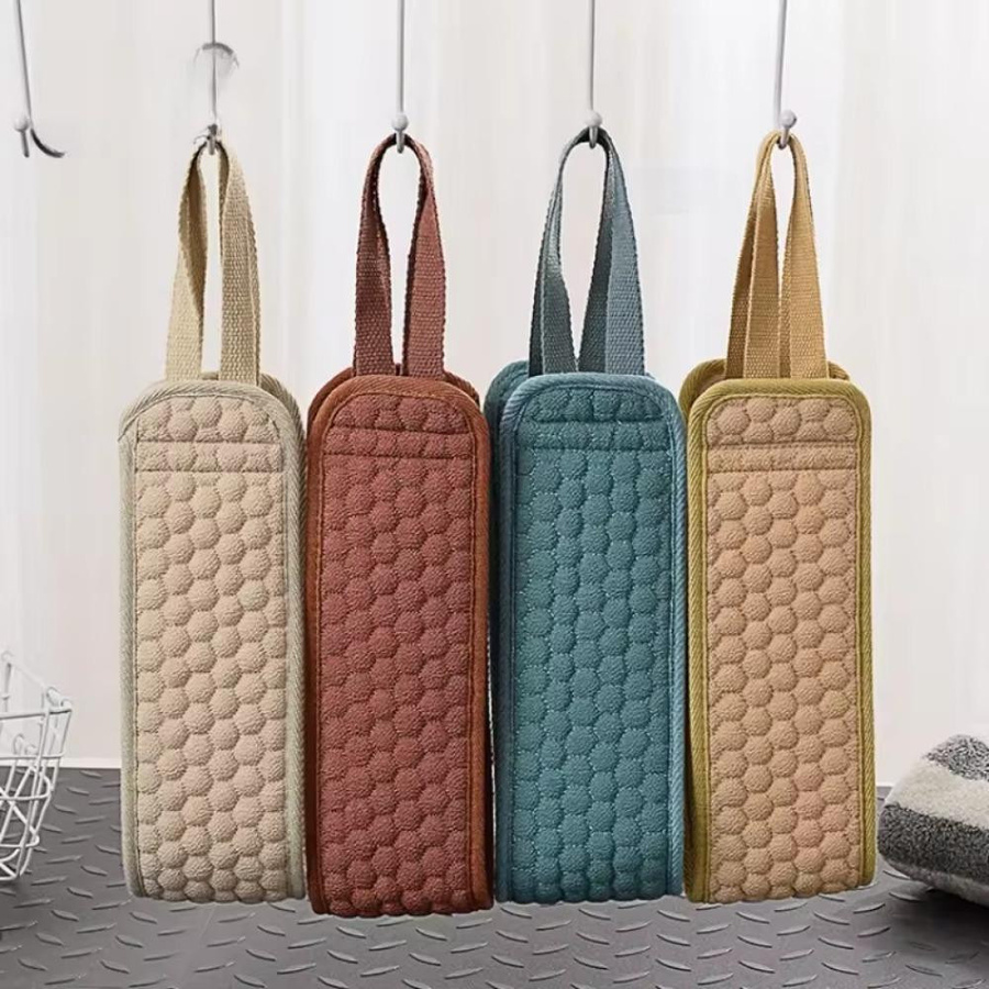 Koreanischer Körper-Peeling-Gürtel zur Rückenreinigung in Beige - Bild 3