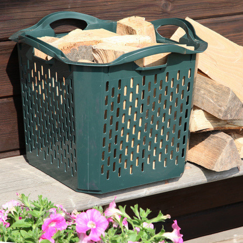 FLORAWORLD Gartenkorb classic aus Kunststoff in Grün mit 26 l Volumen - Bild 2