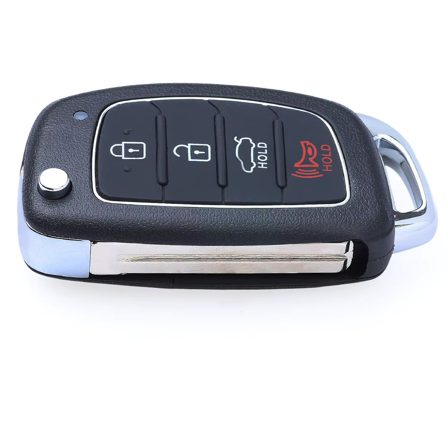 KEYECU Klapp-Funkschlüssel 433 MHz in Schwarz für Hyundai Sonata TQ8-RKE-4F25 (95430-C1010, 95430-C1210) - Bild 3