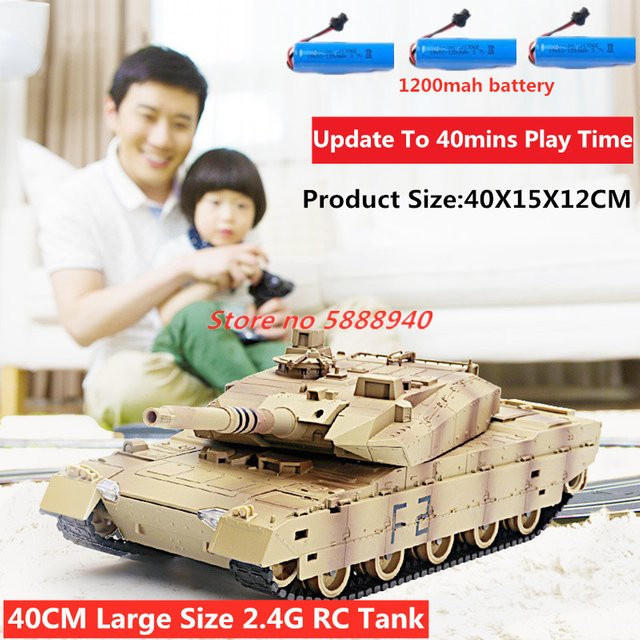 Tccicadas Typ 10 M1A2 T 34 RC Schwerer Panzer, ferngesteuert, Tarnfarben - Bild 1