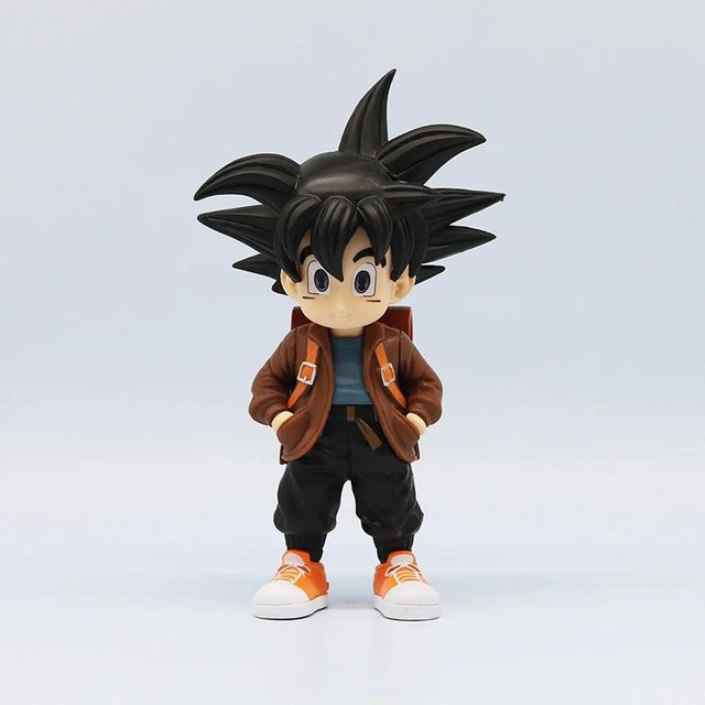 Fashnics Dragon Ball Z Anime Actionfigur Kid Goku aus PVC, Multicolor, Höhe: 15 cm - Bild 1