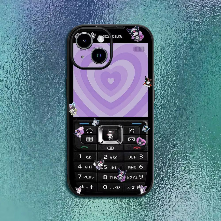 Retro-Spielkonsole Handyhülle für Apple iPhone 12 bis 16 Pro Max Plus in Schwarz als Softshell-Schutz - Bild 2