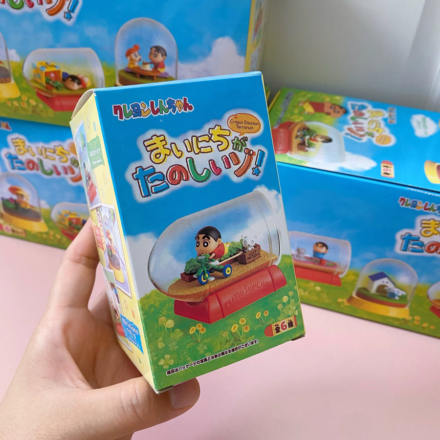 re-ment Crayon Shin-chan Botschaft in einer Flasche Mikrolandschaft, Actionfiguren, Einzelfigur - Bild 2