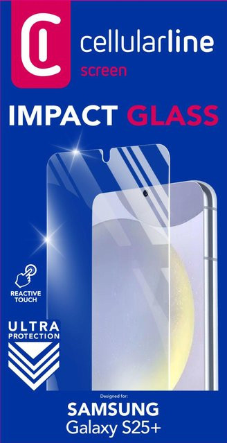 Impact Glass Capsule Schutzhülle für Samsung Galaxy S25+ in Transparent - Bild 1