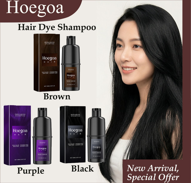 HOEGOA Haarfärbeshampoo, 100 ml - Bild 1