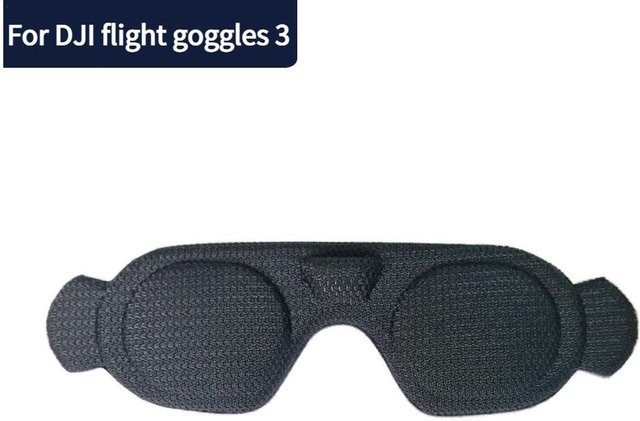 DJI Avata 2 Brille 3 Schaumstoff Pad Augenmaske in Schwarz als bequeme Linse Schutzhülle für deine Drohne - Bild 1