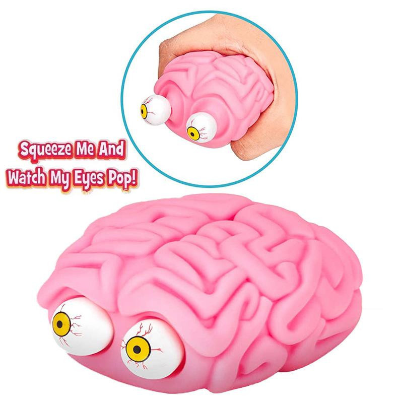 MHXIANGQIANJIN Anti-Stress Squishy Augenrauspoppendes Quetsch-Fidget-Spielzeug - Bild 2