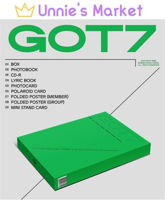 GOT7 7. Mini-Album 7 for 7 Random Version CD in White - Bild 1