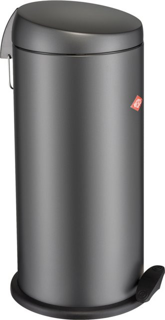 WESCO CAPBOY MAXI Tretabfallsammler aus Metall in Grau, B/T/H: 32,2 x 22,0 x 71,4 cm - Bild 1
