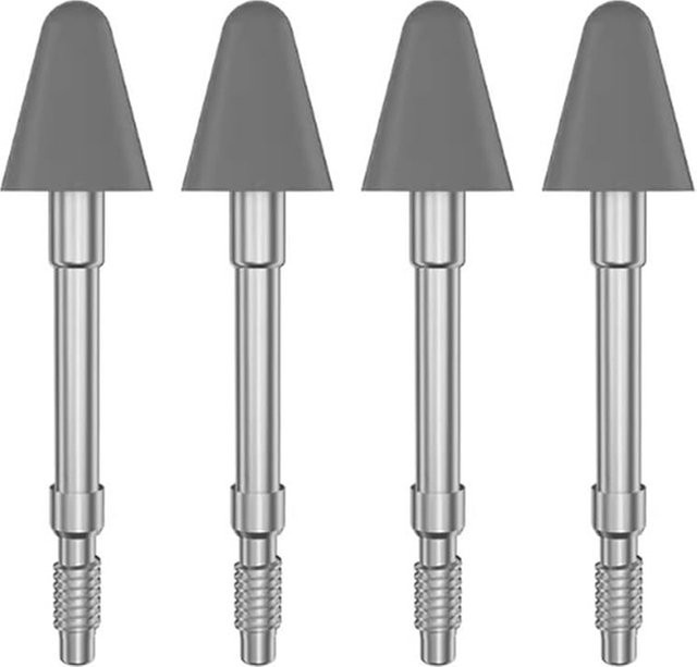 Lenovo Stylus Pen Ersatzspitzen A09I Set, 4 Stück, Farbe: Grau, passend für Xiaoxin Legion Y700 2023, Pad 2024, AP500U und AP501U - Bild 1