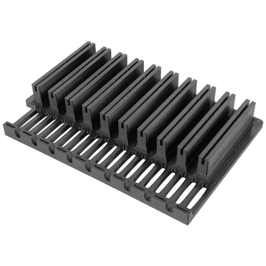 RGEEK PCIE Card Storage Board mit 10 Slots für Grafikkarte, GPU, Netzwerkkarte und Erweiterungskarten, Schwarz - Bild 2