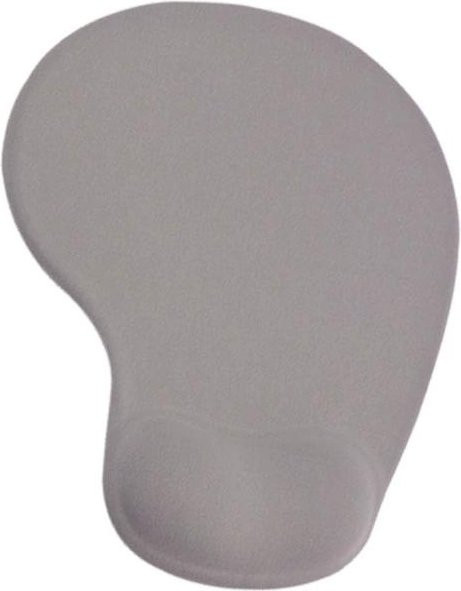 Ergonomisches Mauspad von Love Home Garden mit Silikon-Handgelenkauflage in Grau, Maße: 23 x 19 cm - Bild 1