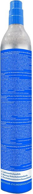 SODAPOP CO2 Zusatz-Zylinder 60L in Silber - Bild 1
