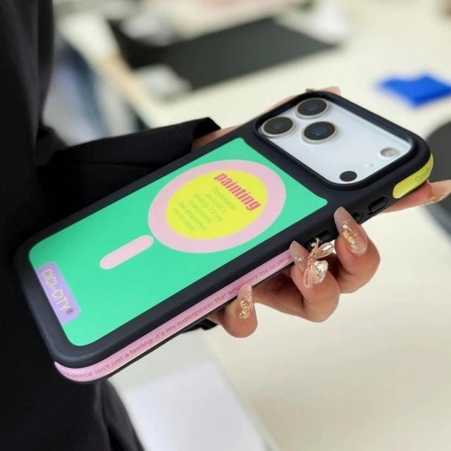 Bunte MagSafe Schutzhülle für Apple iPhone 17 16 15 14 13 Pro Max und 17 Air, Schlanke Stoßfeste Abdeckung mit Kabellosem Laden, Multicolor - Bild 1