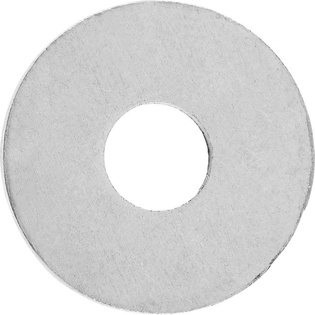 LUX-TOOLS Karosseriescheiben aus Edelstahl in Silber, Durchmesser: 4,3 mm x 12 mm, 100 Stück - Bild 1