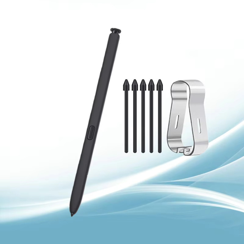 Samsung S-Pen Stylus-Stift mit Ersatzspitzen für Galaxy S23 Ultra SM-S918 in Schwarz (ohne Bluetooth) - Bild 2