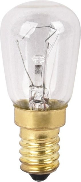 XavaX Backofenlampe E14, 40W, hitzebeständig bis 300°, Birnchenform, transparent - Bild 1