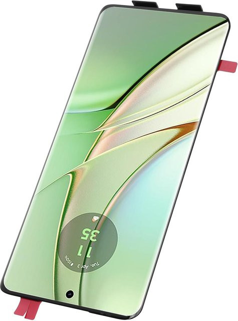 Motorola Ersatz LCD-Bildschirm mit gebogenem Display und Digitizer-Baugruppe inklusive Reparaturwerkzeugsatz in Beige - Bild 1