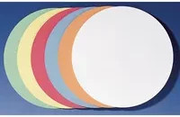 FRANKEN Moderationskarte Kreis selbstklebend multicolor - Bild 1