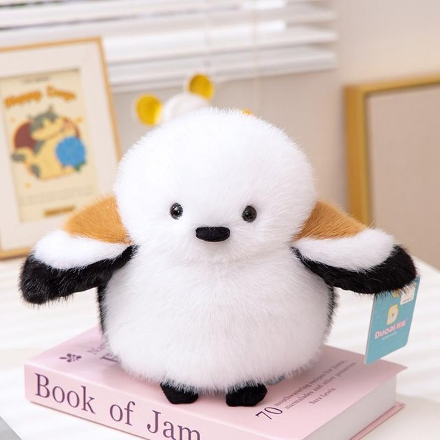 Yiran toy Kawaii Vogel Plüschtier, Papagei Sperling, 21cm, ab 3 Jahre - Bild 1