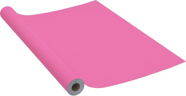 Selbstklebende Möbelfolie Yiwydaa in Glänzend Pink aus PVC, Breite: 90 cm, Länge: 500 cm - Bild 1