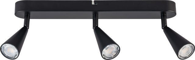 LIVARNO FREYA LED Deckenschiene und Wandleuchte, 3-flammig, Schwarz, verstellbar - Bild 1