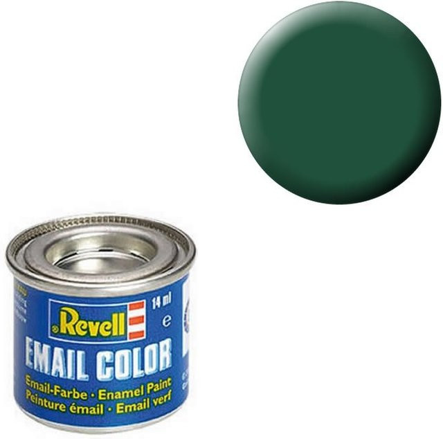 Revell Email Color Dunkelgrün matt, 14ml - Bild 1