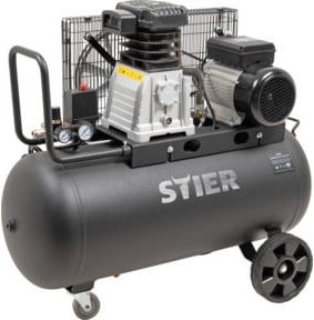 Stier Kompressor LKT 880-10-90 in Schwarz - Bild 1