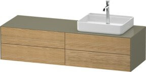 Duravit Waschtischunterschrank White Tulip in White, B/T: 160 x 55 cm - Bild 1