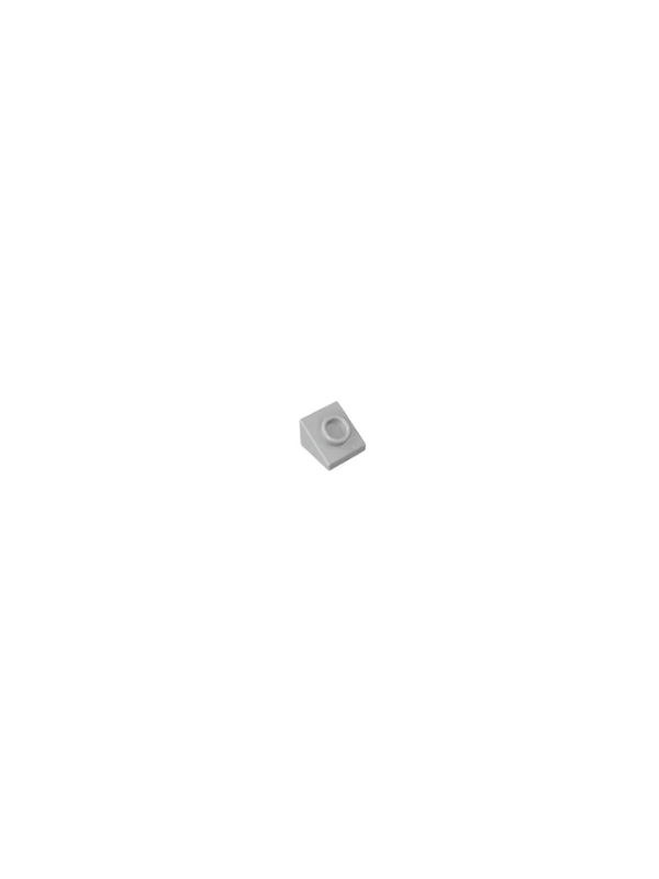 youe shone Spezielle Slope-Fliese 1x1 mit Knopf Helles Hellgelb 50-teiliges Set - Bild 2
