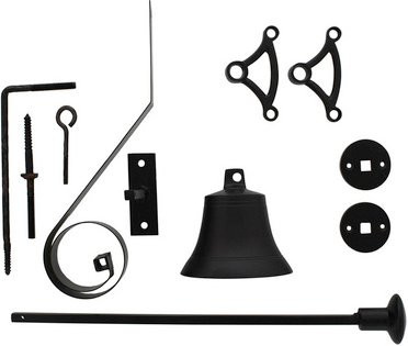 Intersteel Ziehklingel-Set in Schwarz und Messing - Bild 1