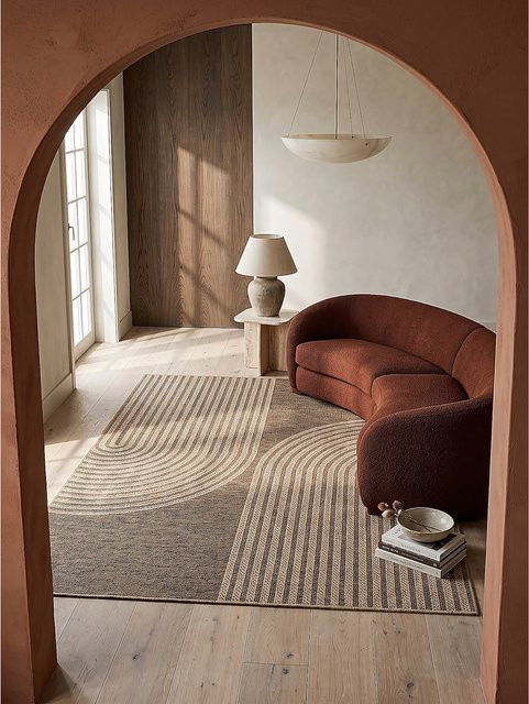 Flachgewebe-Teppich Kadima Design von CORDEV in Beige, B/T: 140 x 200 cm - Bild 1