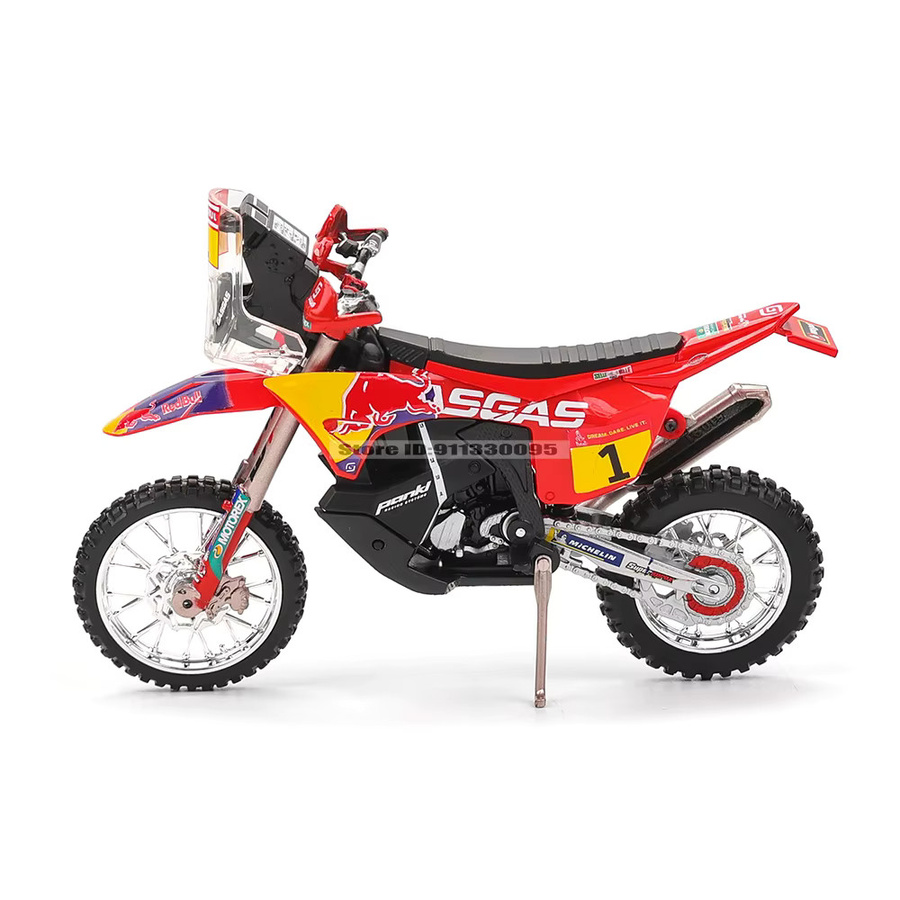 Bburago GASGAS BMW RX450F R Rally, Modell Motorrad, 1:18, ab 3 Jahren - Bild 2