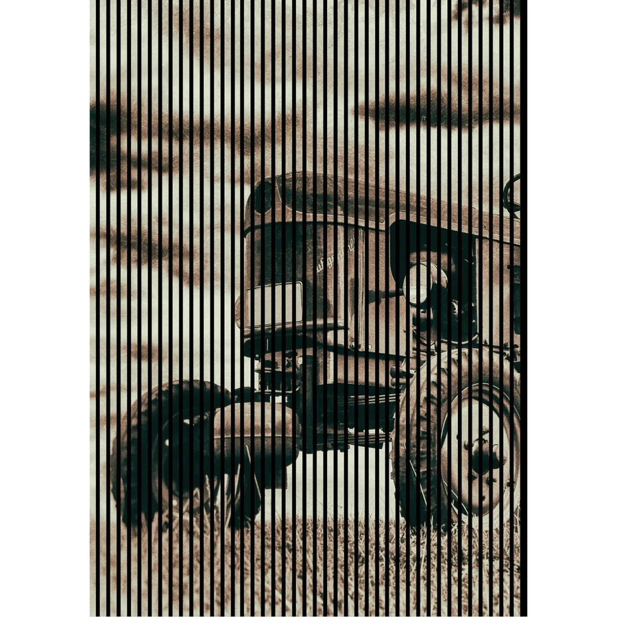 FN Acustico Akustikplatte Traktor in Bunt aus PET und MDF mit modernem Design, H x B x T: 2.400 x 1.693 x 19 mm - Bild 2