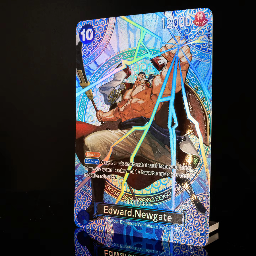 Bandai One Piece, Luffy Sabo Law Enel Newgate Boa, Strukturierte Folienkarte, Englisch - Bild 2