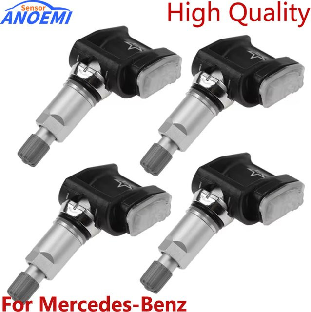 YAOPEI TPMS-Reifendrucksensor 433MHz für Mercedes-Benz E-Klasse W213 und CLS in Schwarz - Bild 1