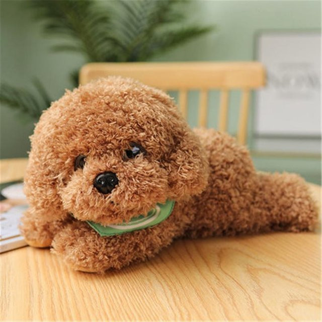 Yiran Health & Beauty Teddy-Hund-Stofftier, Plüsch, Braun, ab 1,5 Jahre - Bild 1