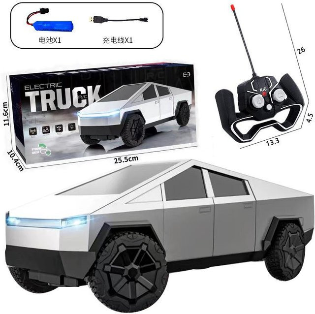 MINISO Tesla Pickup, ferngesteuertes Auto, schwarz, ab 14 Jahren - Bild 1