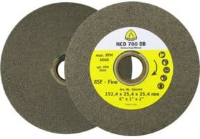 Klingspor NCO 700DB Kompaktscheibe aus Siliziumkarbid, Farbe: Grau, Durchmesser: 203,2 mm, Breite: 5,1 mm, Bohrung: 76,2 mm - Bild 1