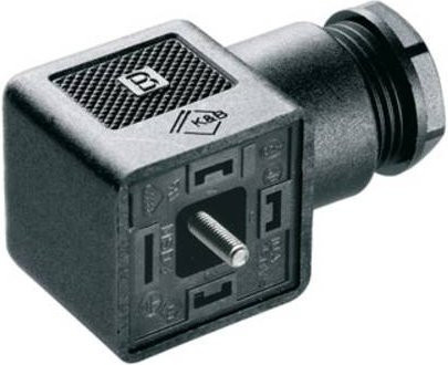 Weidmüller Sensor-Aktorsteckverbinder Buchse SAIB-VSA-3P/230/9/LD Schwarz 1873110000 - Bild 1