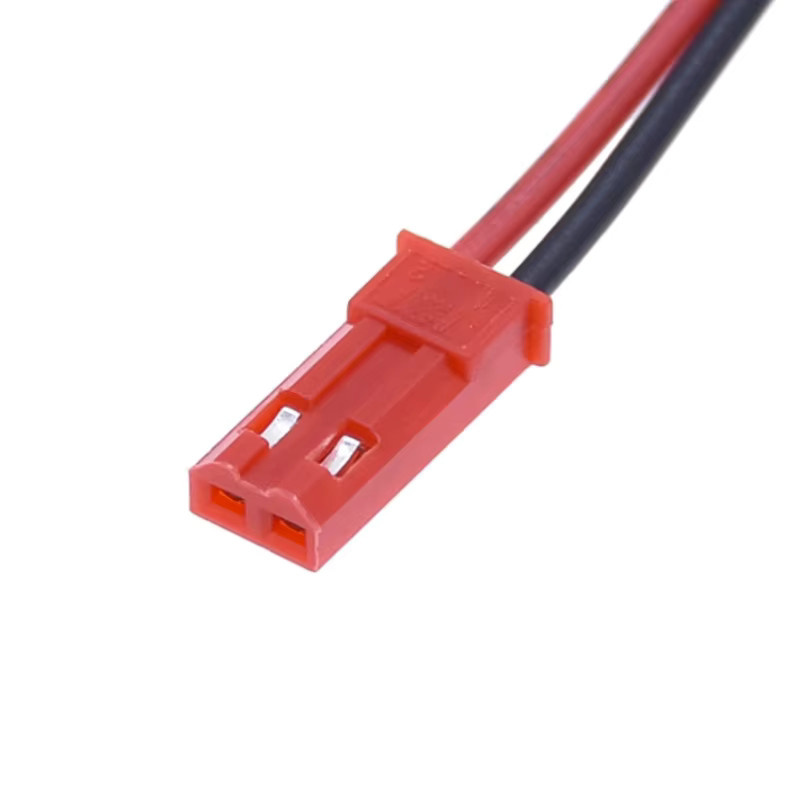 JST Stecker Buchse Set für RC Modelle und FPV Drohnen, Rot, 200mm Kabel - Bild 2