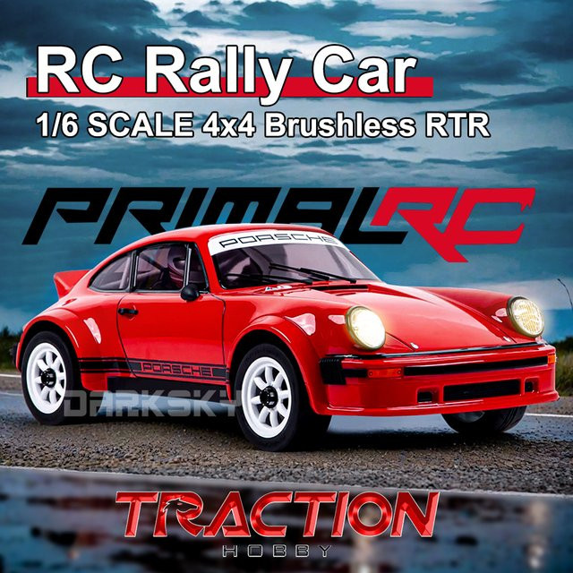 TRACTION HOBBY KM RC Rallye-Auto 934, 1/6 Maßstab, ferngesteuert, 4WD, RTR - Bild 1