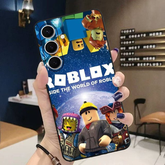 Roblox Handyhülle für Samsung Galaxy S21 bis S24 Serie, Multicolor - Bild 1